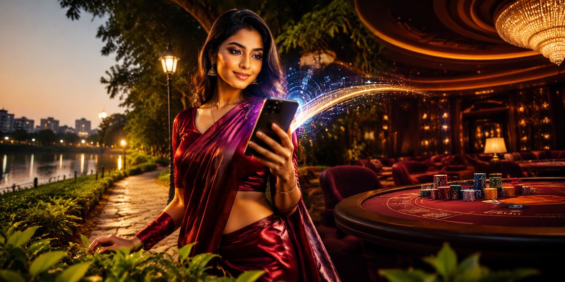 ঢাকায় চা বাগানের পাশে মোবাইলে বিশ্লেষণ পড়ছেন একজন ব্যবহারকারী